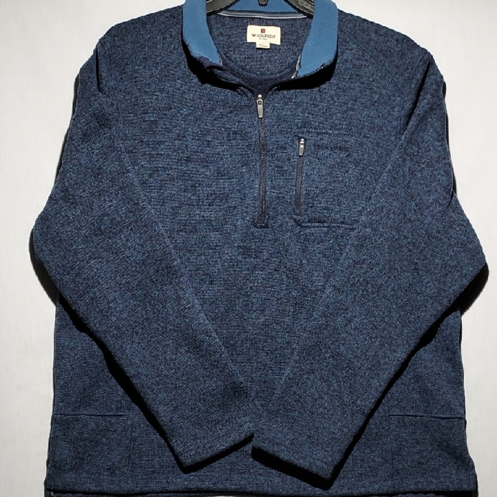 Woolrich half zip 100% polyester men's pullover size XXL‎